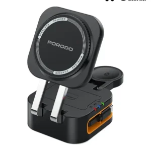 خرید و قیمت شارژر وایرلس تاشو پرودو 3 کاره اصلی