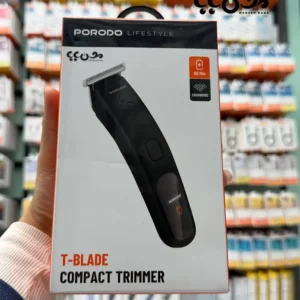 ماشین اصلاح پرودو مدل T-Blade | ریش‌تراش شارژی Porodo با باتری 600mAh و تیغه استیل