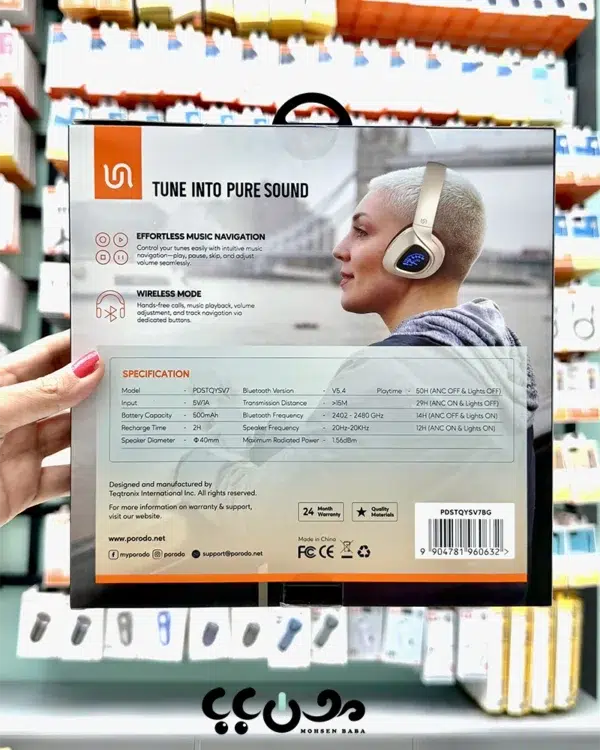 بررسی هدفون بی‌سیم Porodo Soundtec CLAP ANC