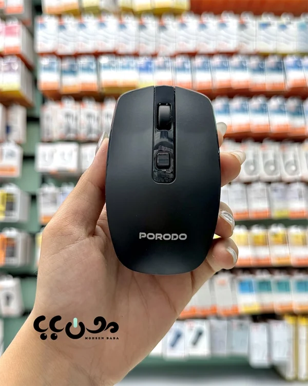 بررسی کامل موس بی سیم پرودو + بلوتوث مدل PD-WBRM16-WH اصل