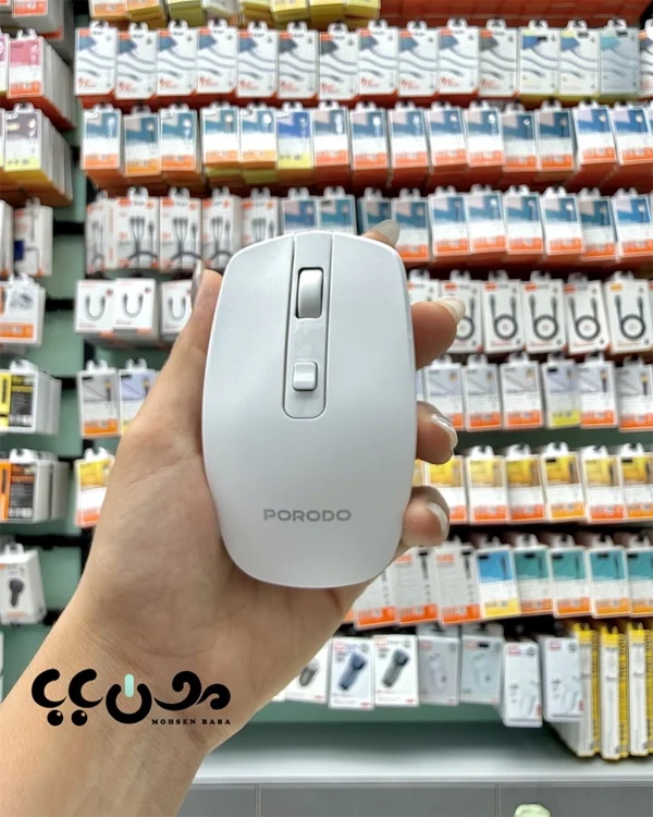 کاربرد موس بی سیم پرودو + بلوتوث مدل PD-WBRM16-WH اصل PRODO