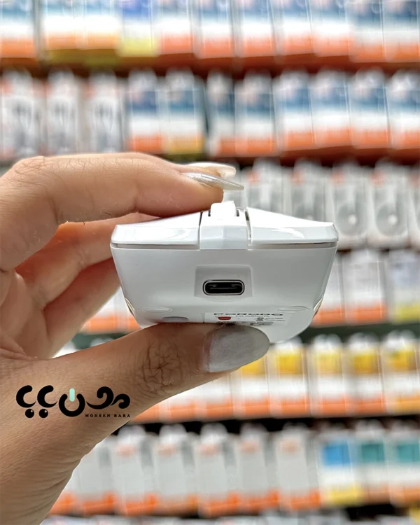 پورت شارژ تایپ سی موس بی سیم پرودو + بلوتوث مدل PD-WBRM16-WH