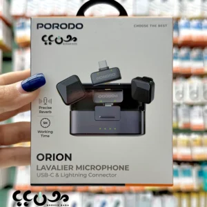 خرید میکروفون یقه ای بیسیم پرودو مدل ORION برای آیفون , تایپ سی