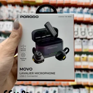 خرید میکروفون یقه ای پرودو PRODO مدلMOVO PD-LAMPHF76 اصل میکروفون بیسیم تولید محتوا