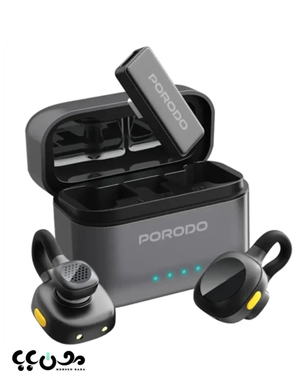 قیمت و خرید میکروفون یقه ای پرودو PRODO مدلMOVO PD-LAMPHF76 اصل میکروفون بیسیم تولید محتوا