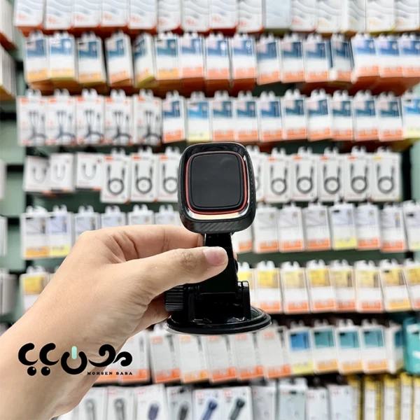 پایه نگهدارنده وکیومی موبایل مدل H-CT218
