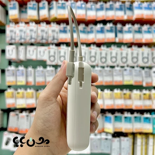 خرید پاور بانک کابل دار 10 هزار جیبی شیائومی