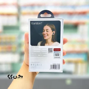 مشخصات فنی پشت جعبه هندزفری بی سیم ارلدام TWS48