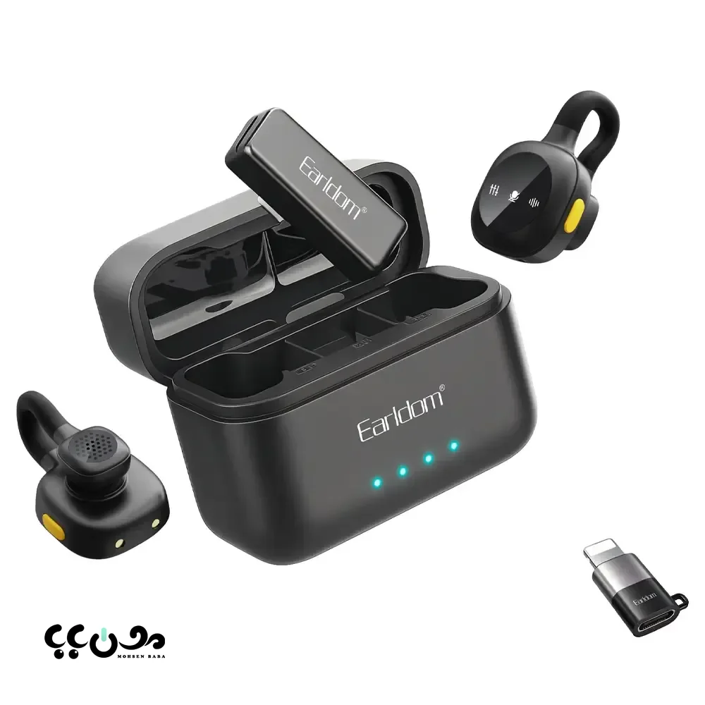 خرید میکروفون یقه ای بی سیم ارلدام مدل MC18