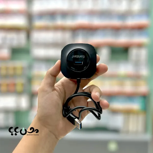 نمای روبروی هاب USB ارلدام ET-HUB06