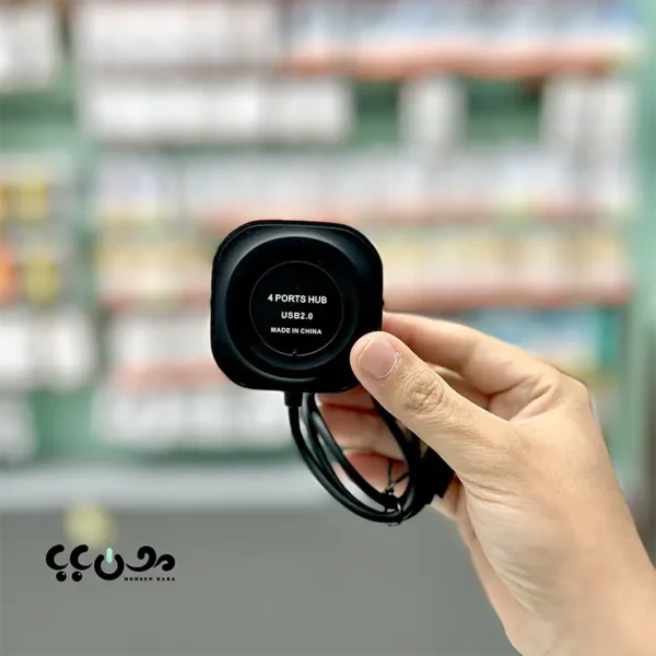 نمای پشت هاب USB چهار پورت Earldom ET-HUB06