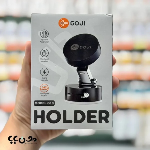 خرید هولدر مگنتی موبایل GOJI G10 مناسب آیفون و سامسونگ