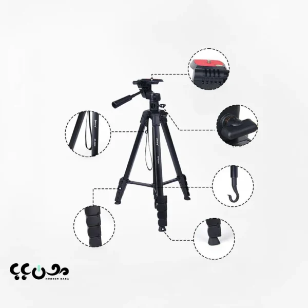 مشخصات فنی سه پایه Jmary KP-2209