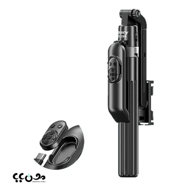 سه پایه هوشمند + دوربین دار جیماری kt299 اصل + ریموت کنترل