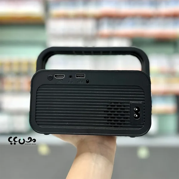 اتصال گوشی به ویدئو پروژکتور Earldom PJ05 از طریق WiFi و بلوتوث